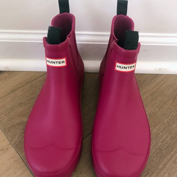 Hunter Women’s Ankle Rain Boots - Picture 1 of 6
